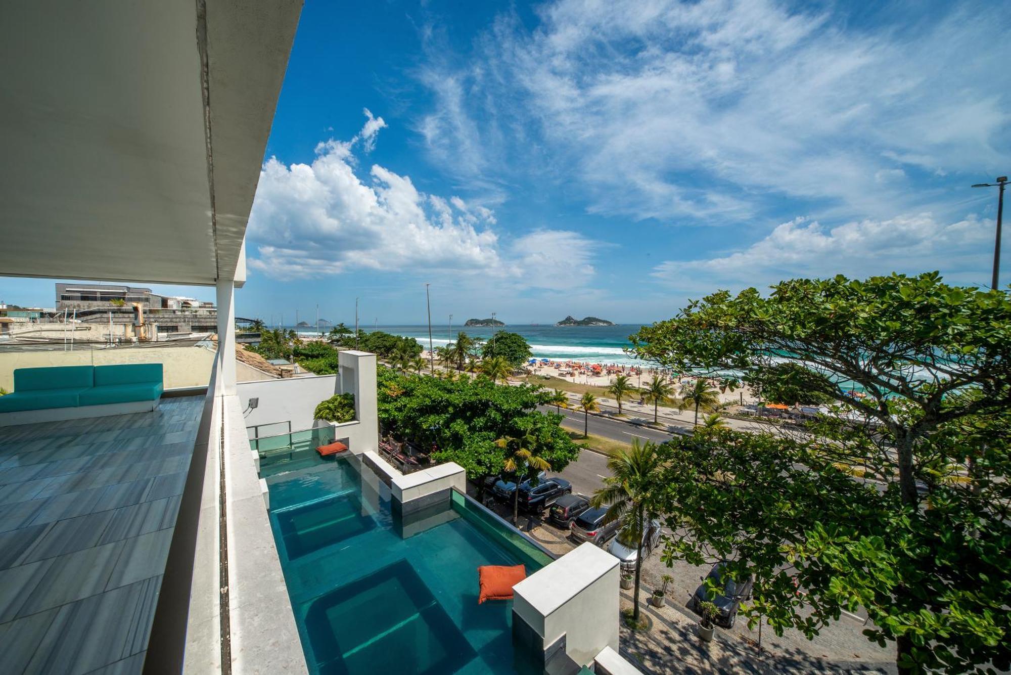 Hotel Lifestyle Laghetto Collection Rio de Janeiro Exteriér fotografie View of the beach from the hotel